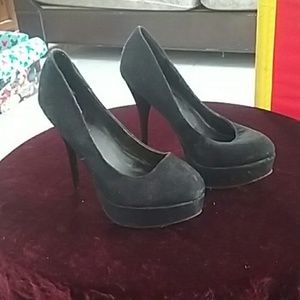 Black heels